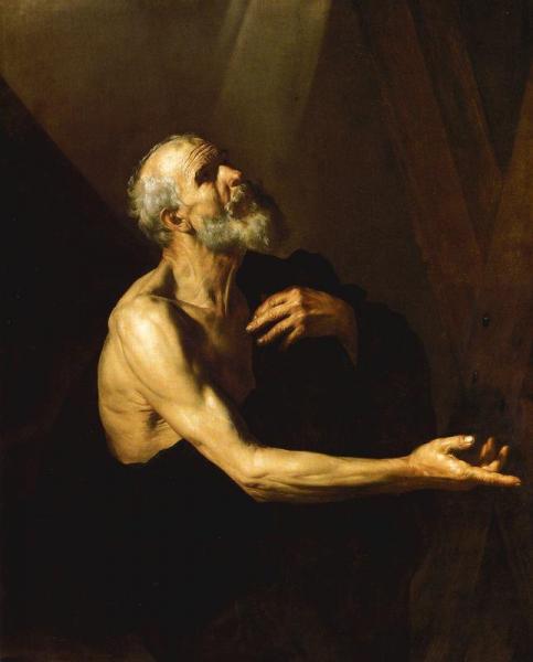Saint Andrew by Jusepe De Ribera
