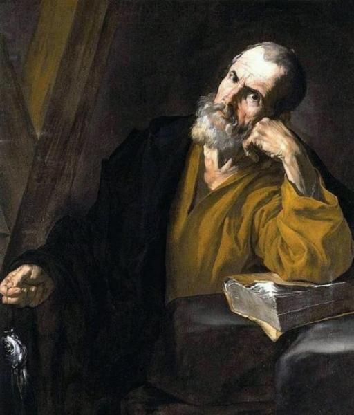 Saint Andrew by Jusepe De Ribera Oil Painting Reproductions