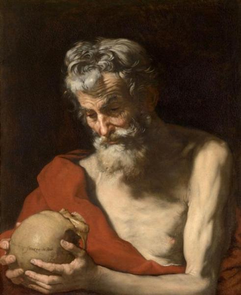 Saint Jerome by Jusepe De Ribera