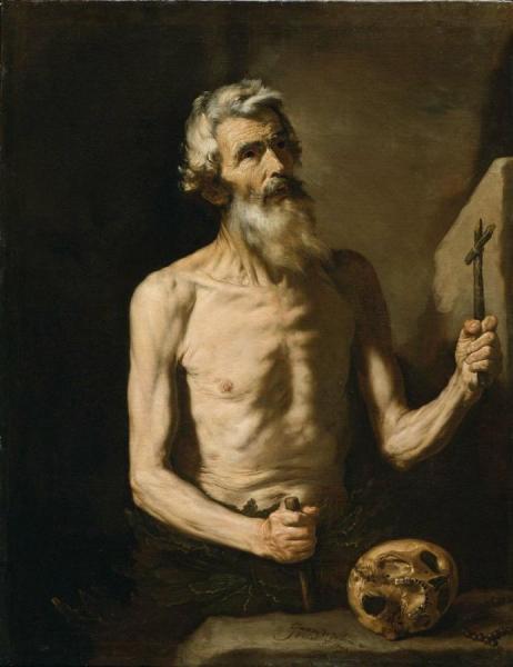 Saint Onophrius by Jusepe De Ribera