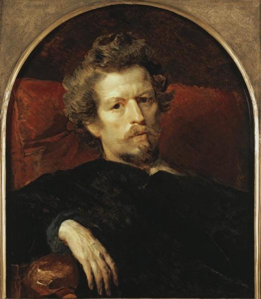 Karl Brullov,self Portrait by Karl Brullov