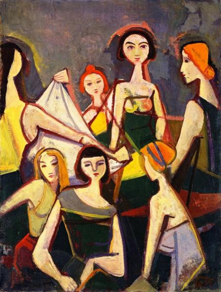 Mannequins by Karl Hofer