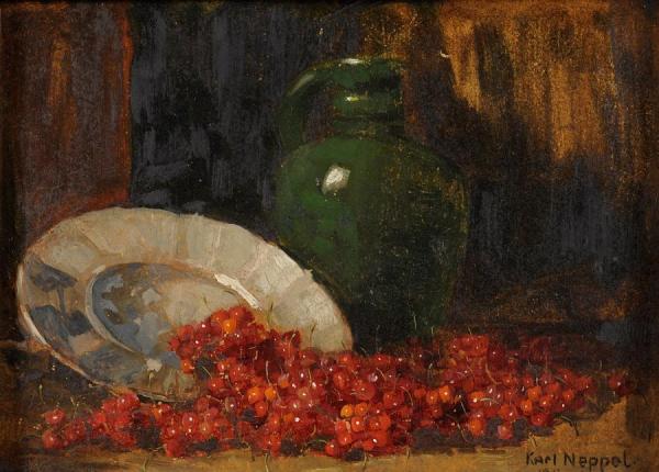 Still Life With Fruit by Karl Neppel