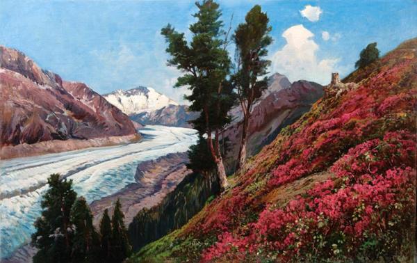 Untitled by Karl Vikas Oil Painting Reproductions