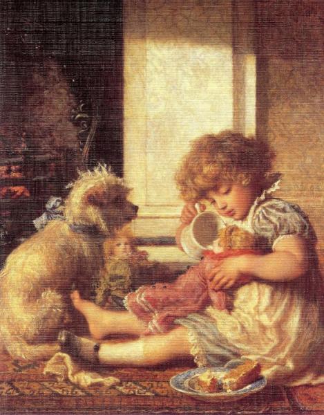 Nursery Life by Karl Wilhelm Friedrich Bauerle