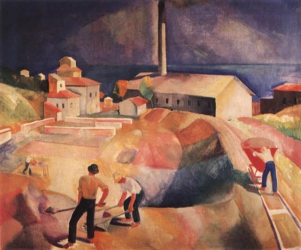 Brick-yard by Karoly Patko