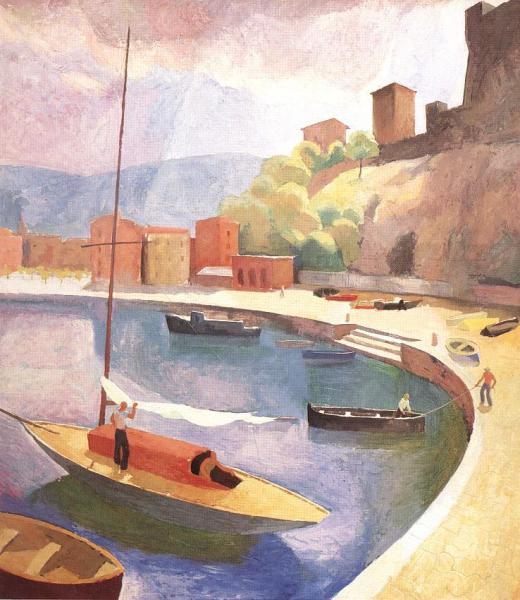 Gulf Of Lerici by Karoly Patko