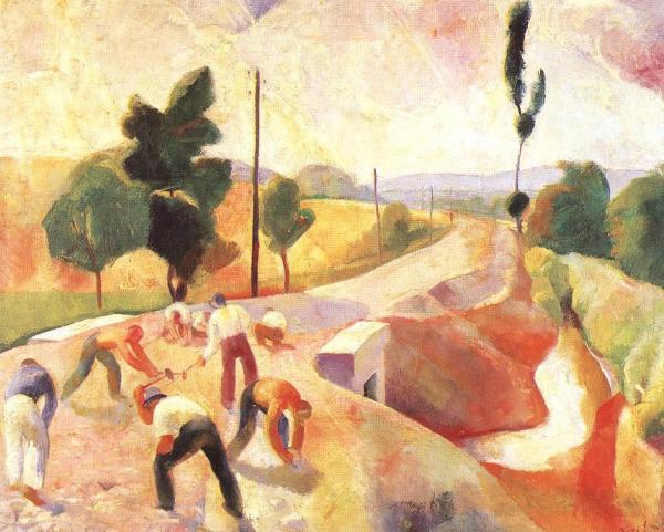 Road Construction by Karoly Patko