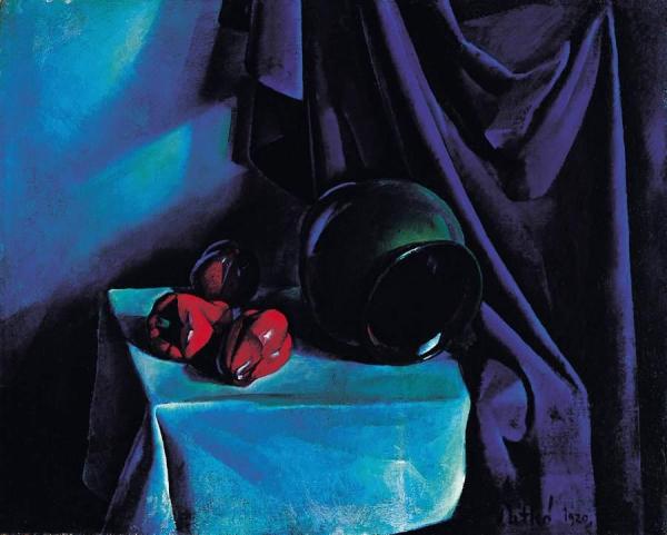 Karoly Patko Still Life With A Jug
