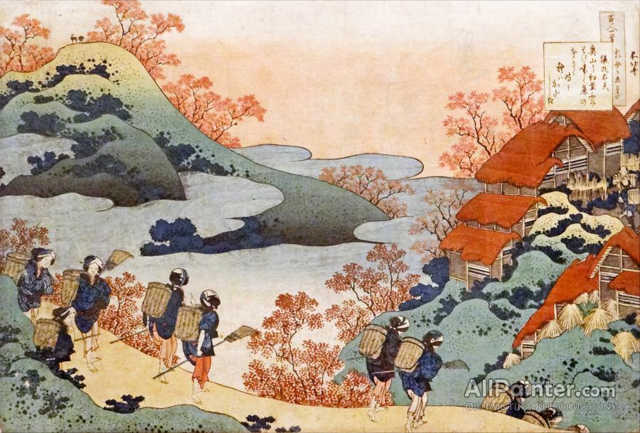 Katsushika Hokusai Landscape Oil Painting Reproductions For Sale Allpainter Online Gallery