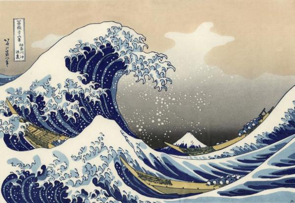 The Great Wave Of Kanagawa by Katsushika Hokusai
