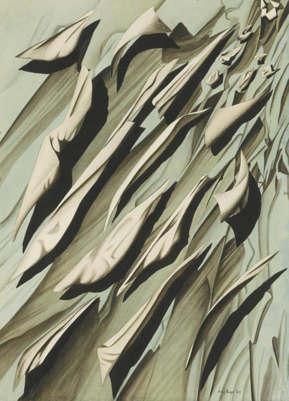 Arithmetic Of Wind, 1947 by Kay Sage Oil Painting Reproductions