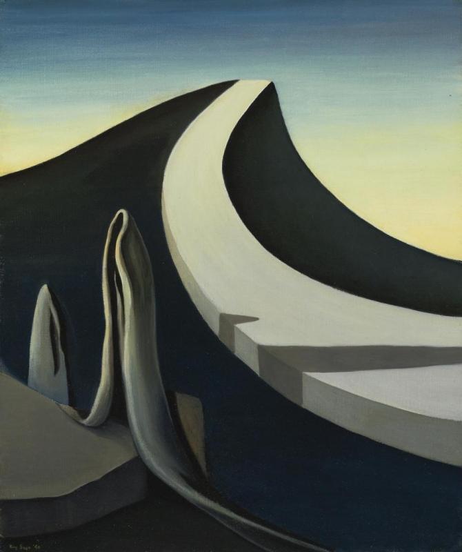 I Walk Without Echo, 1940 by Kay Sage