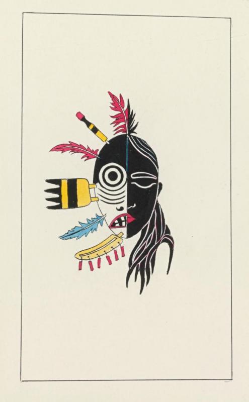 Tarot Card, 1941 by Kay Sage