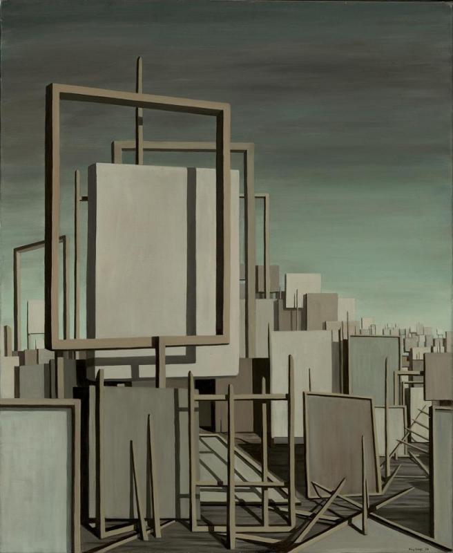 The Answer Is No, 1958 by Kay Sage