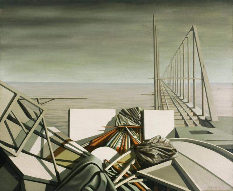 Unusual Thursday, 1951 by Kay Sage