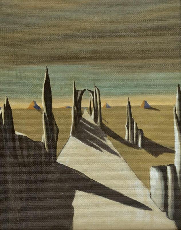 White Silence, 1941 by Kay Sage Oil Painting Reproductions