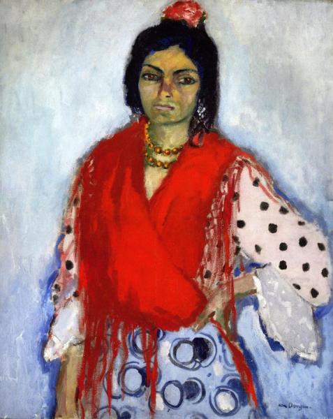 A Gypsy by Kees Van Dongen