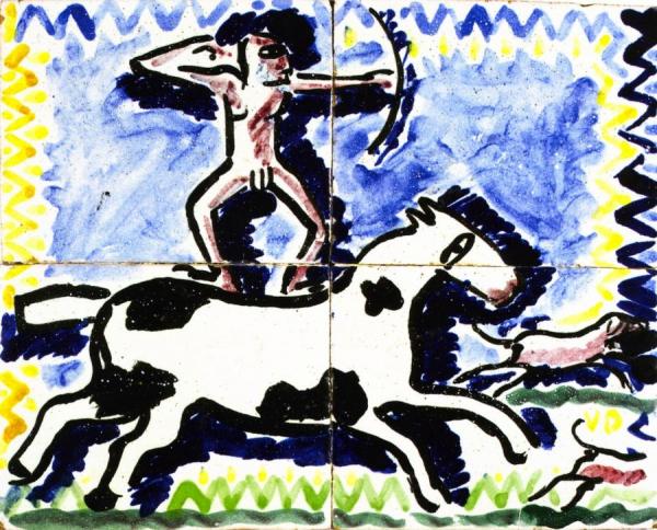 Archer On Horseback by Kees Van Dongen