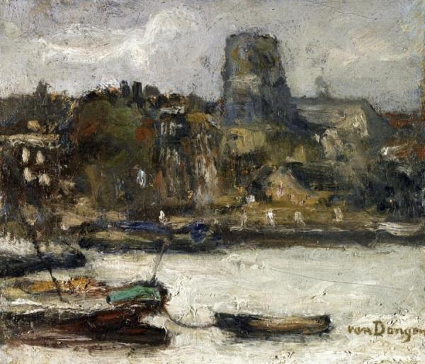 Banks Of The River by Kees Van Dongen