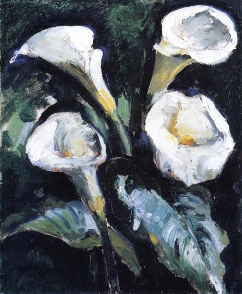 Bouquet Of Arums by Kees Van Dongen