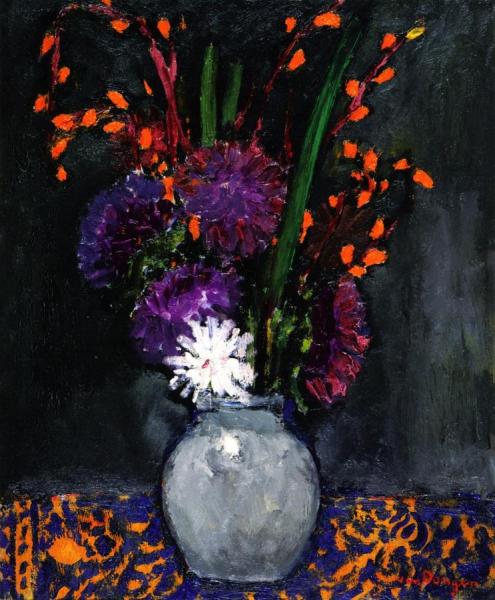 Bouquet Of Flowers by Kees Van Dongen