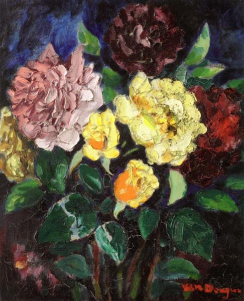 Bouquet Of Flowers by Kees Van Dongen