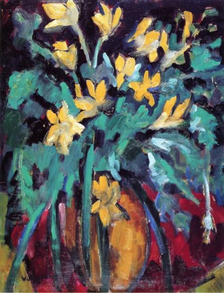 Bouquet Of Flowers by Kees Van Dongen