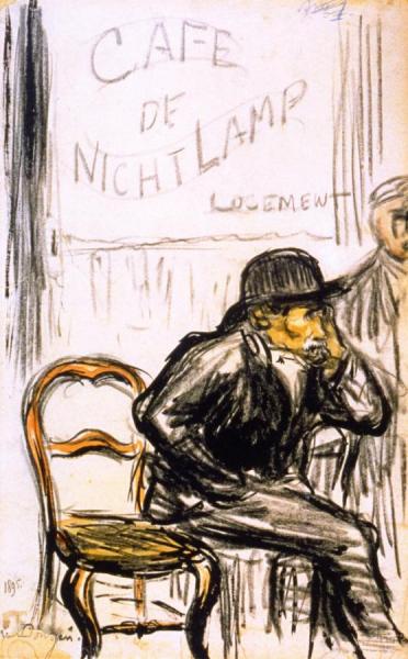 Café De Nichtlamp by Kees Van Dongen