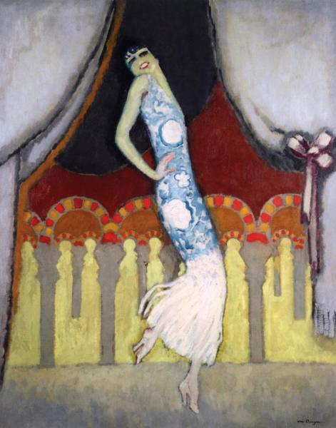 Carmen Vincente Dancing by Kees Van Dongen