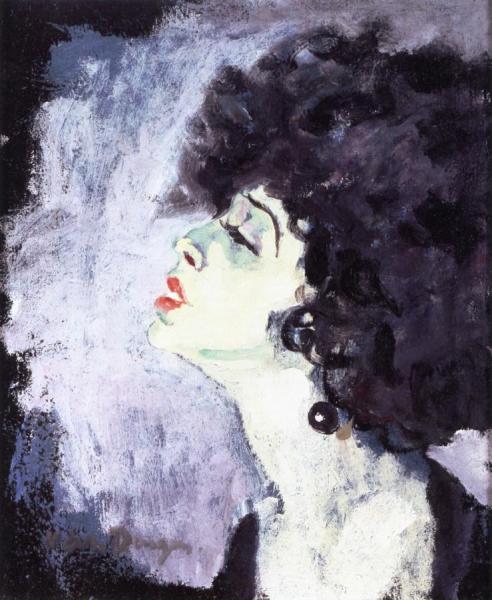 Chanteuse by Kees Van Dongen