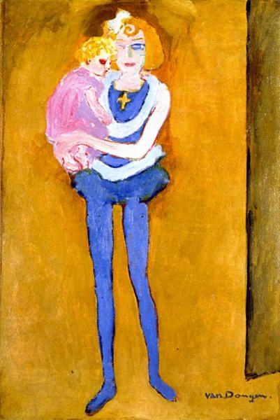 Chinagrani (dancer) by Kees Van Dongen Oil Painting Reproductions