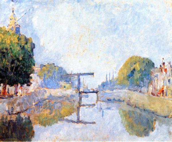 Delfshaven by Kees Van Dongen