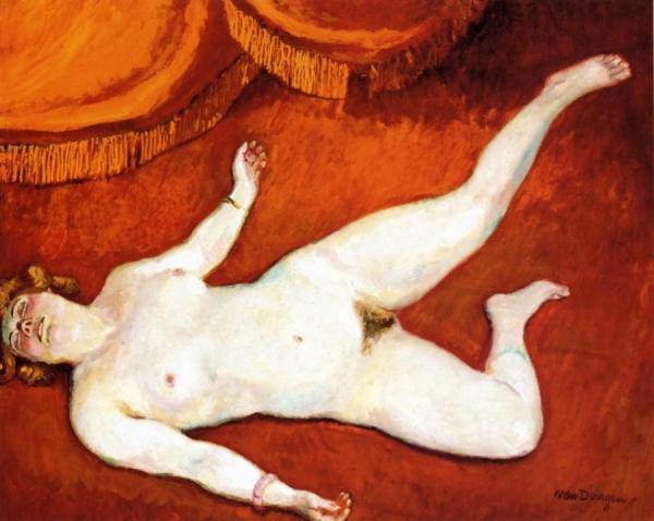 Fair Haired Nude by Kees Van Dongen