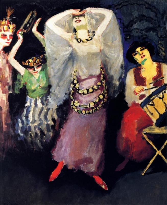 Fatima And Her Troupe by Kees Van Dongen
