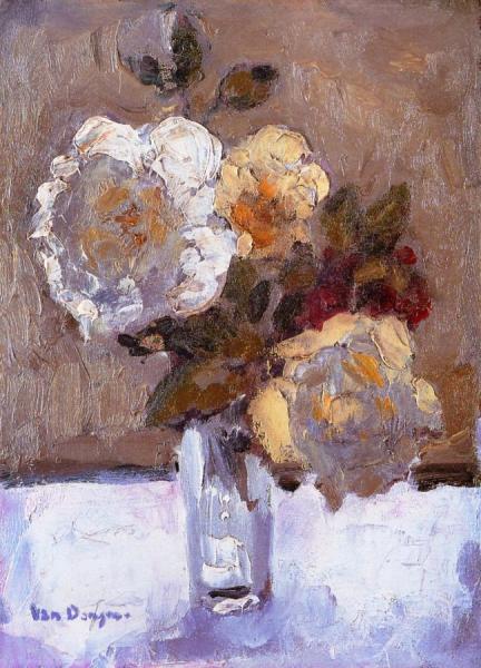 Flowers by Kees Van Dongen