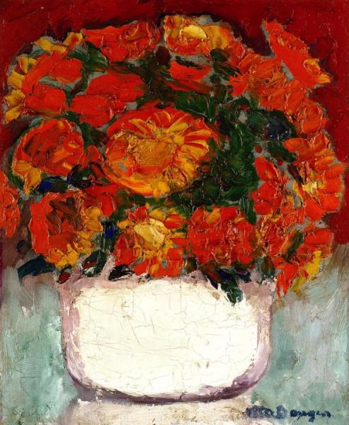 Flowers by Kees Van Dongen