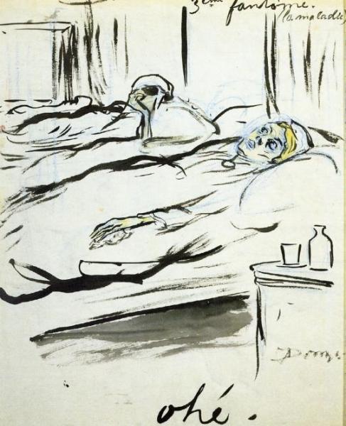 Illness by Kees Van Dongen