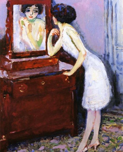 In Front Of The Mirror by Kees Van Dongen