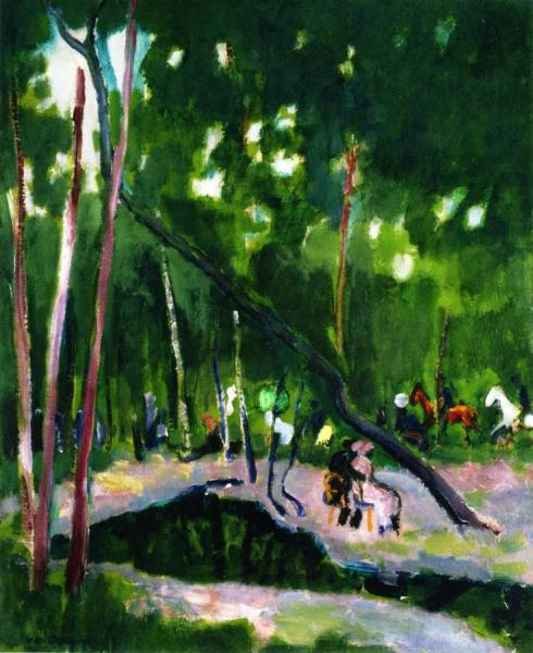 In The Woods by Kees Van Dongen