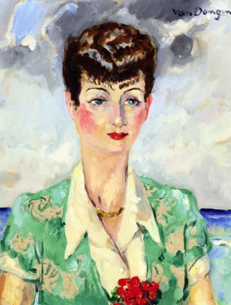 La Comtesse Anatole De Brémond D'ars by Kees Van Dongen