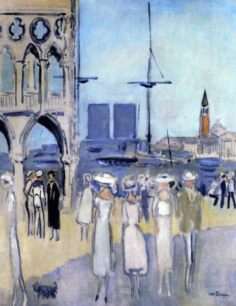 La Piazzetta, Venice by Kees Van Dongen