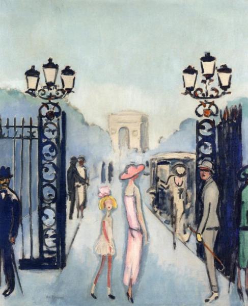 La Porte Dauphine by Kees Van Dongen