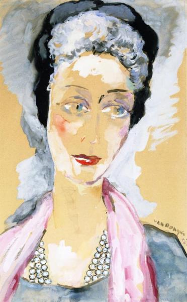 Madame Buisset-delset by Kees Van Dongen