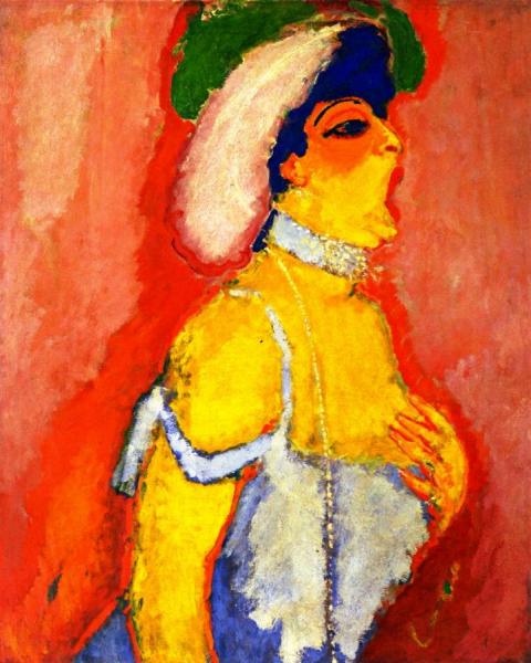 Modjeska, Soprano Singer by Kees Van Dongen