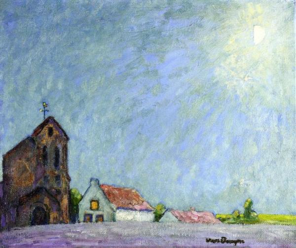 Moonlit Landscape by Kees Van Dongen