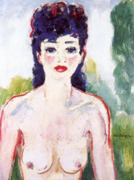 Nude In A Landscape by Kees Van Dongen