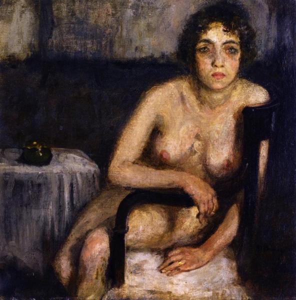 Nude In An Armchair by Kees Van Dongen