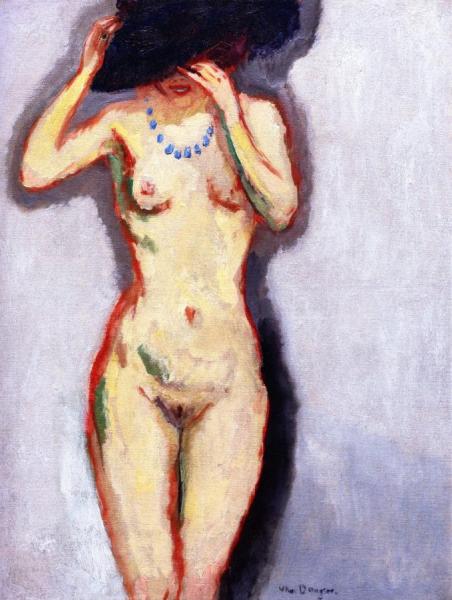 Nude With Black Hat by Kees Van Dongen