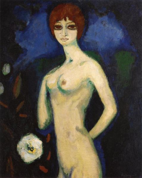Nude With Laurel by Kees Van Dongen